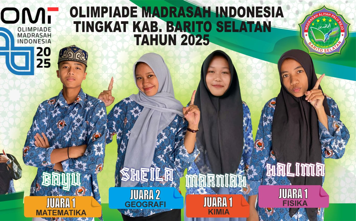 3 juara 1 & 1 juara 2